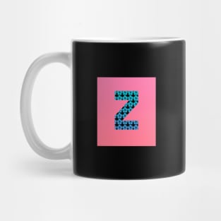 Letter Z from roses Mug